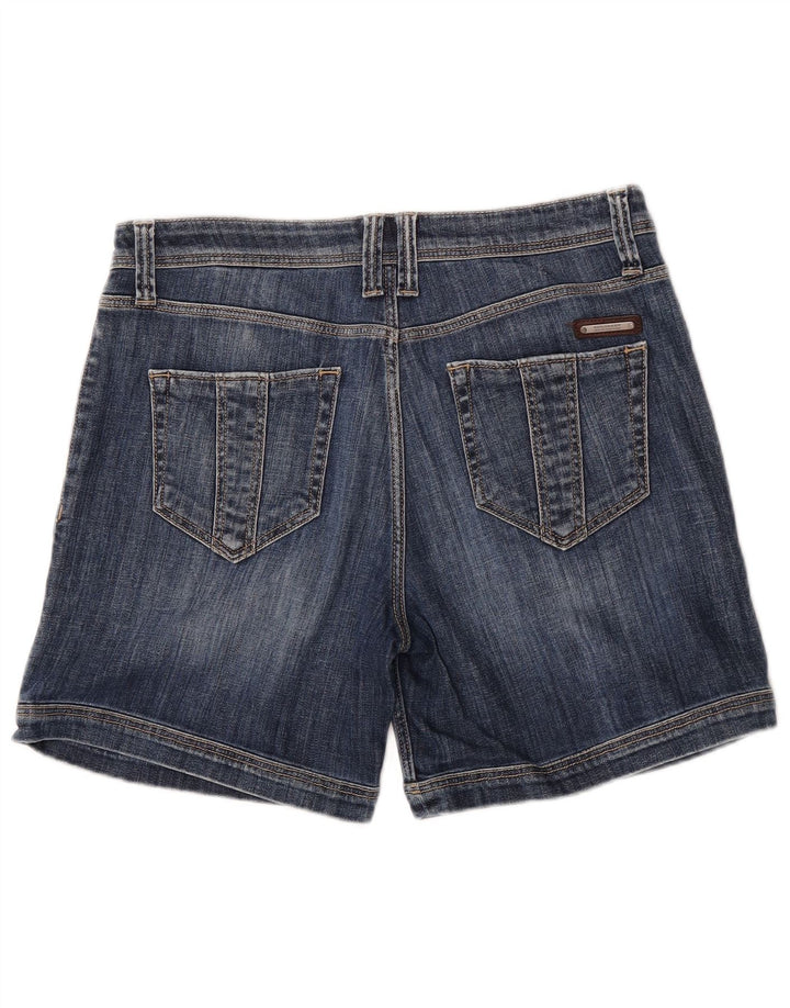 Burberry Womens BRIT Denim Shorts W29 Algodão Azul Médio