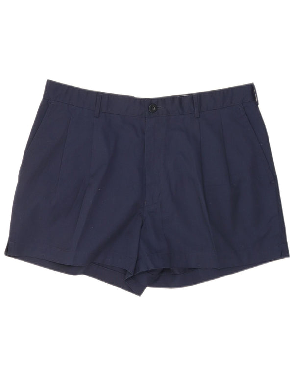 Lotto Mens Pegged Chino Shorts W44 2XL Poliéster Azul Marinho