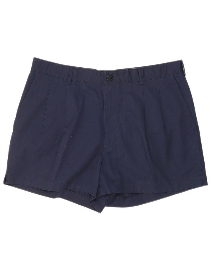 Lotto Mens Pegged Chino Shorts W44 2XL Poliéster Azul Marinho
