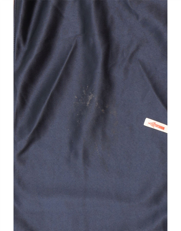 NIKE Mens Colete Top UK 39/41 Médio Azul Marinho Colourblock Poliéster