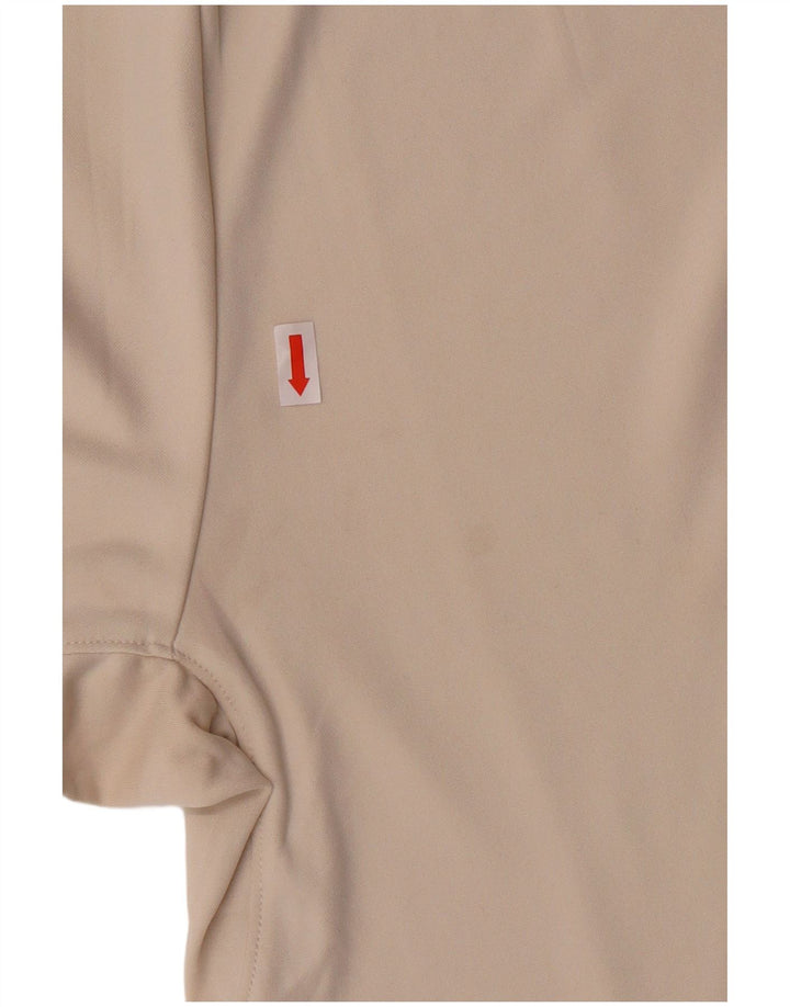 Camiseta masculina CALVIN KLEIN poliéster bege médio