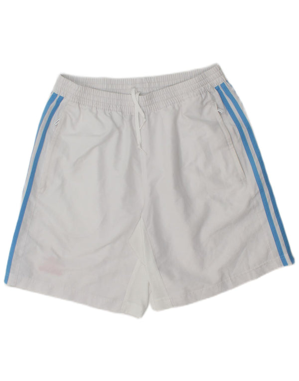 Adidas Mens Climacool Sport Shorts Médio Branco Poliéster