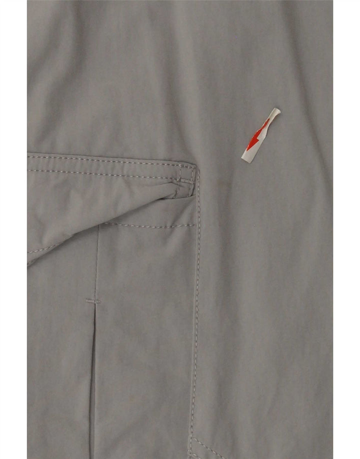 Calça de treino Nike masculina Graphic Cargo Joggers cinza médio nylon