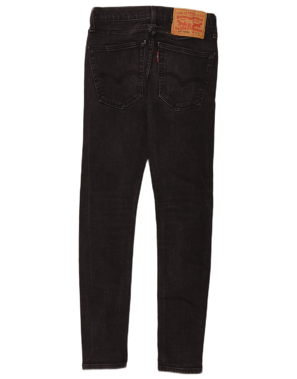 Levi's Masculino 519 Hi-ball Super Skinny Jeans W28 L28 Algodão Preto