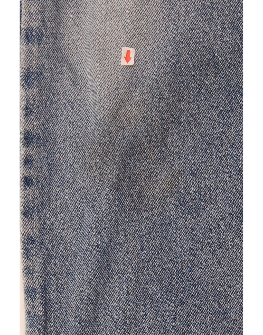 Lee Mens Straight Jeans W36 L34 Azul Algodão