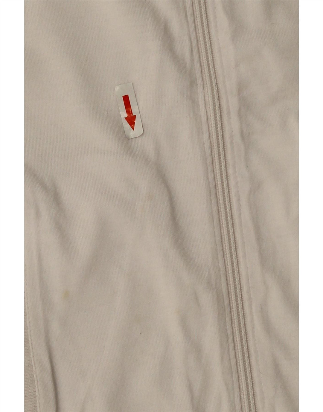 Lotto Womens Tracksuit Top Jacket UK 10 Pequeno Branco