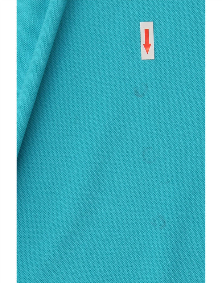 Camisa polo masculina KAPPA grande algodão azul