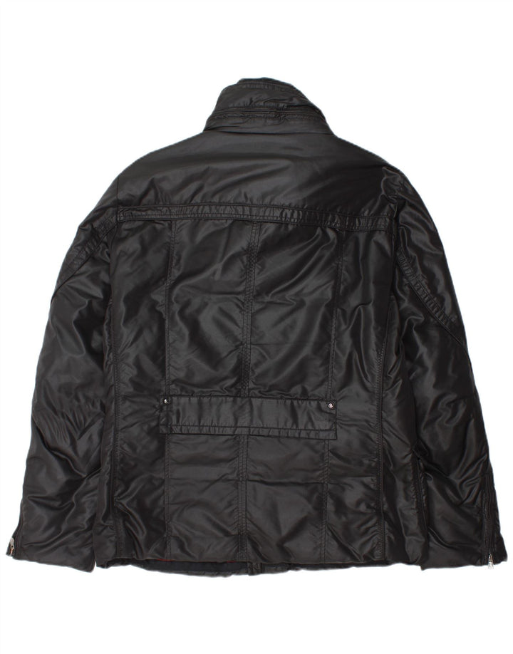 Jaqueta utilitária masculina PEUTEREY com capuz IT 52 grande poliamida preta