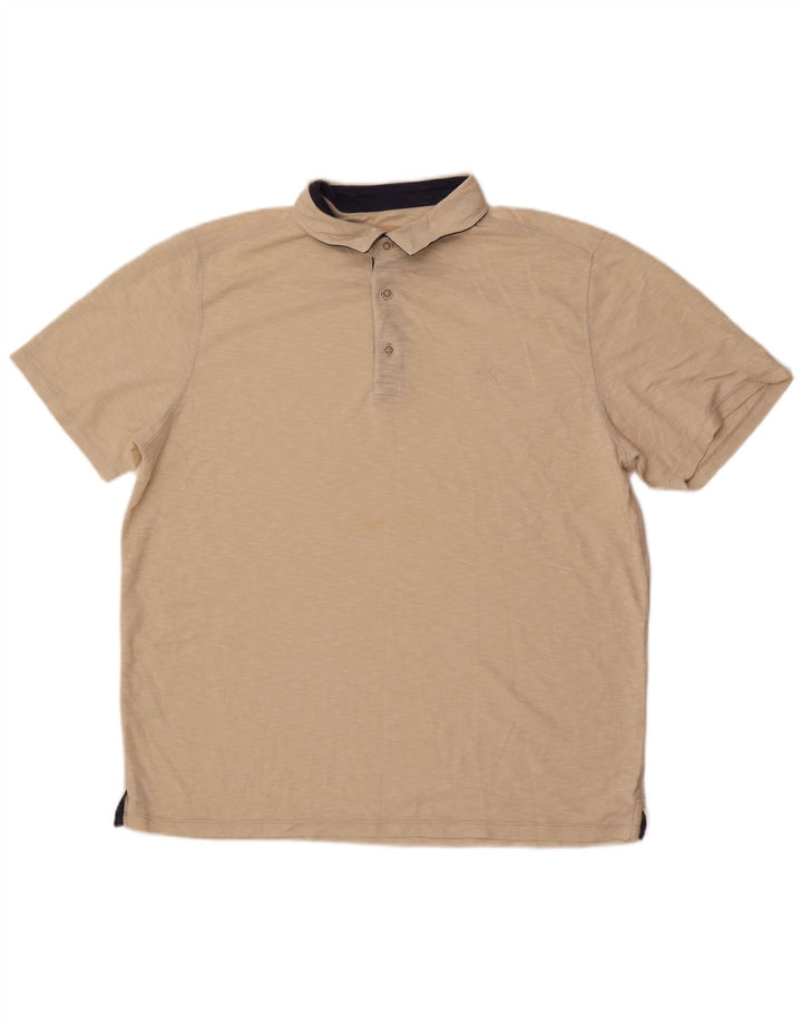 Camisa polo masculina Tommy Bahama XL Off White Modal