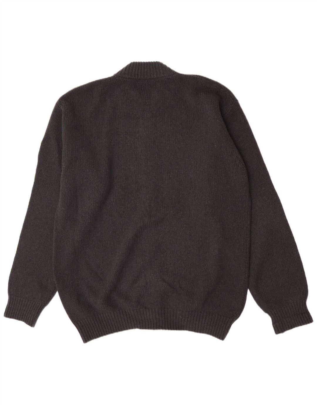 Suéter cardigã masculino Murphy & Nye XL lã cinza