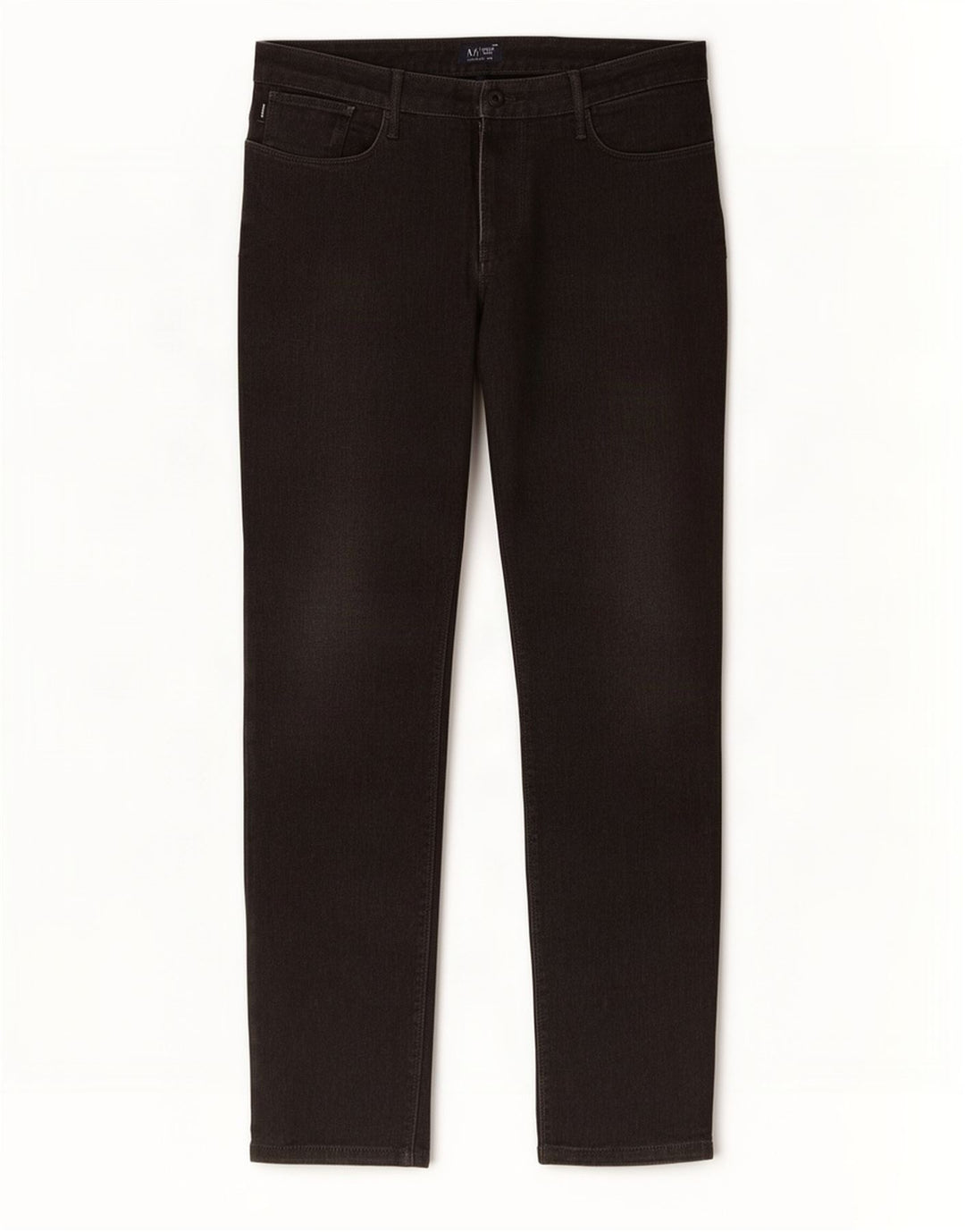 Armani Mens Jeans Slim W36 L30 Algodão Preto