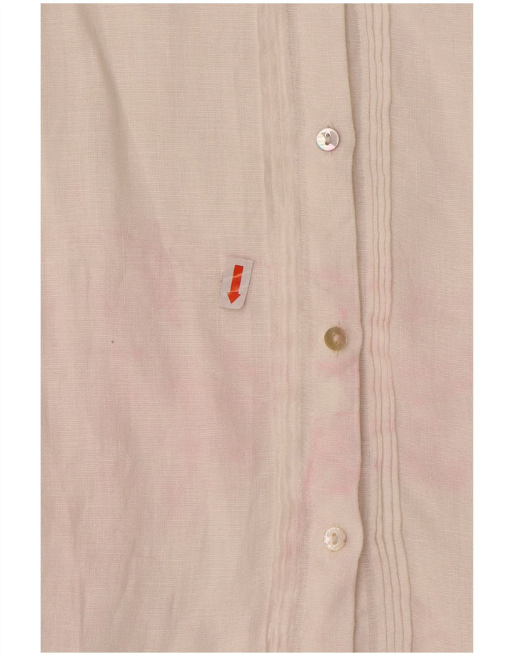 Blusa camisa feminina Zara UK 18 XL branca