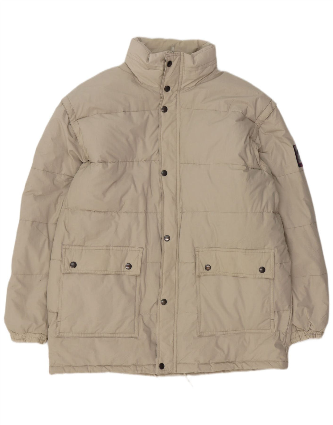 Jaqueta acolchoada masculina Brugi UK 42 XL bege