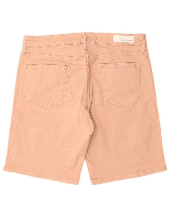 Shorts jeans masculino Calvin Klein W31 algodão rosa médio