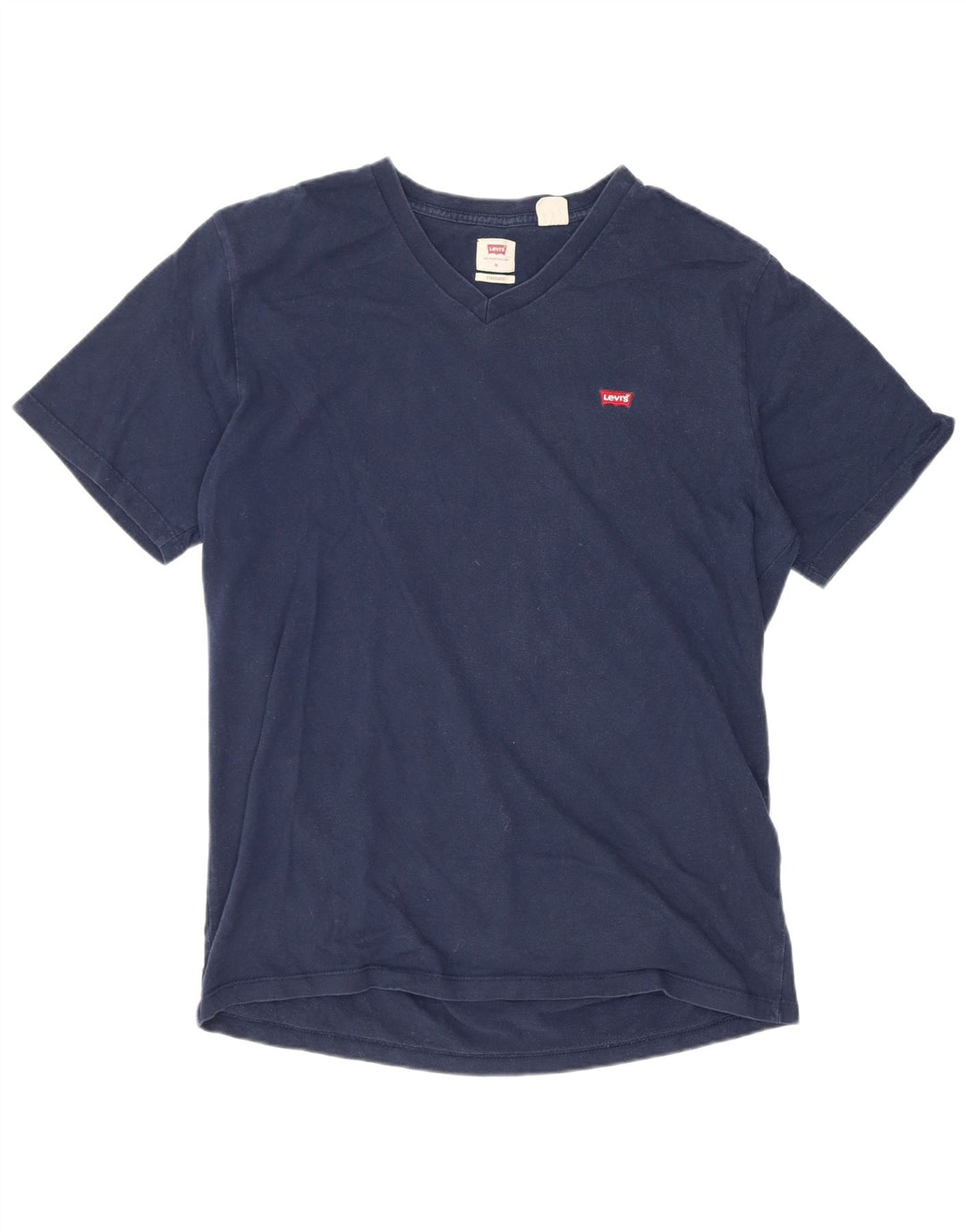 Camiseta masculina padrão Levi's Top médio algodão azul marinho