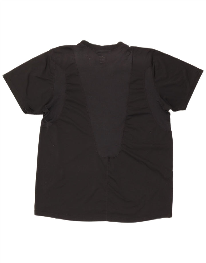 Camiseta Nike Masculina Dri Fit Top UK 42/44 Grande Poliéster Preto