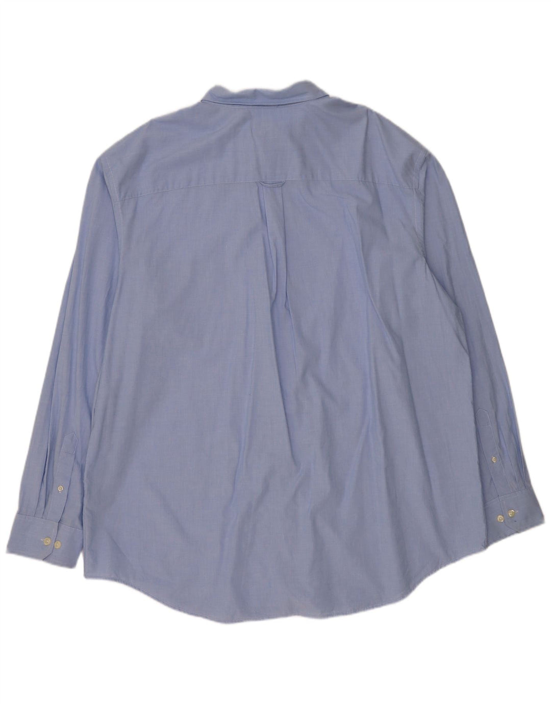 Camisa masculina grande e alta IZOD 2XL algodão azul