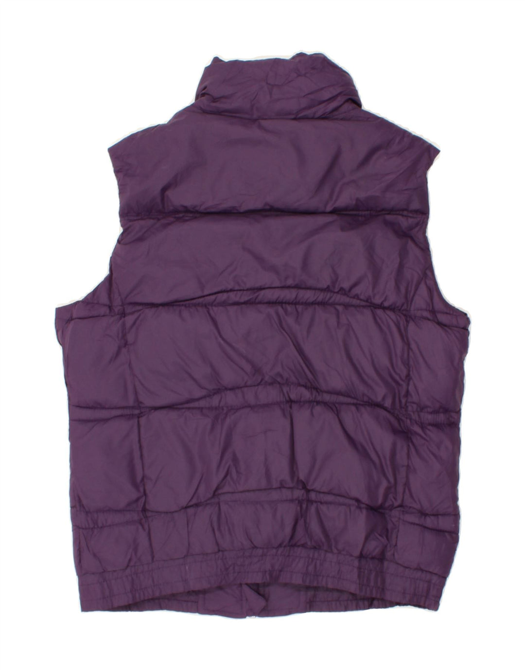 KAPPA Womens Padded Gilet UK 14 Medium Purple Polyester Vintage Kappa and Second-Hand Kappa from Messina Hembry 