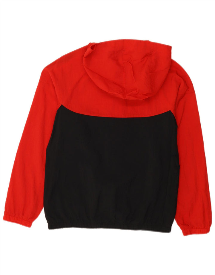 NIKE Boys Graphic Tracksuit Top Jacket 12-13 anos grande bloco colorido vermelho