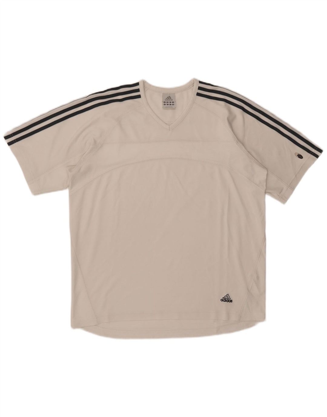 Adidas Mens Climacool Camiseta Top XL Branco Poliéster