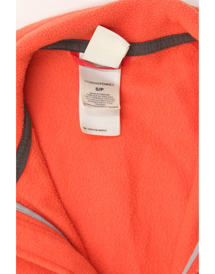 Jaqueta feminina The North Face Liner Fleece UK 10 Pequeno Poliéster Laranja