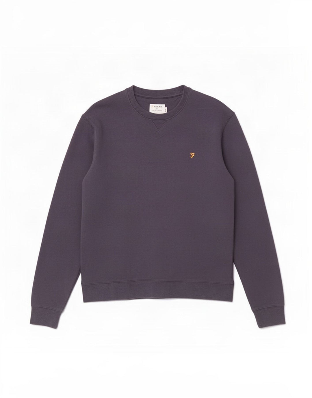 Farah moletom masculino jumper médio azul marinho algodão