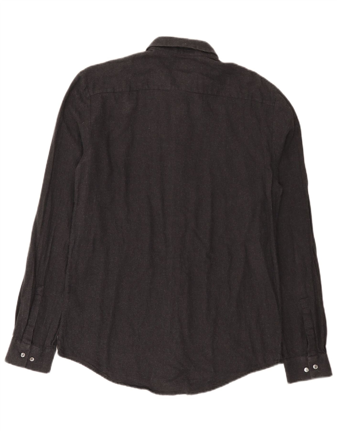 Camisa masculina Cos EU 40 algodão cinza médio