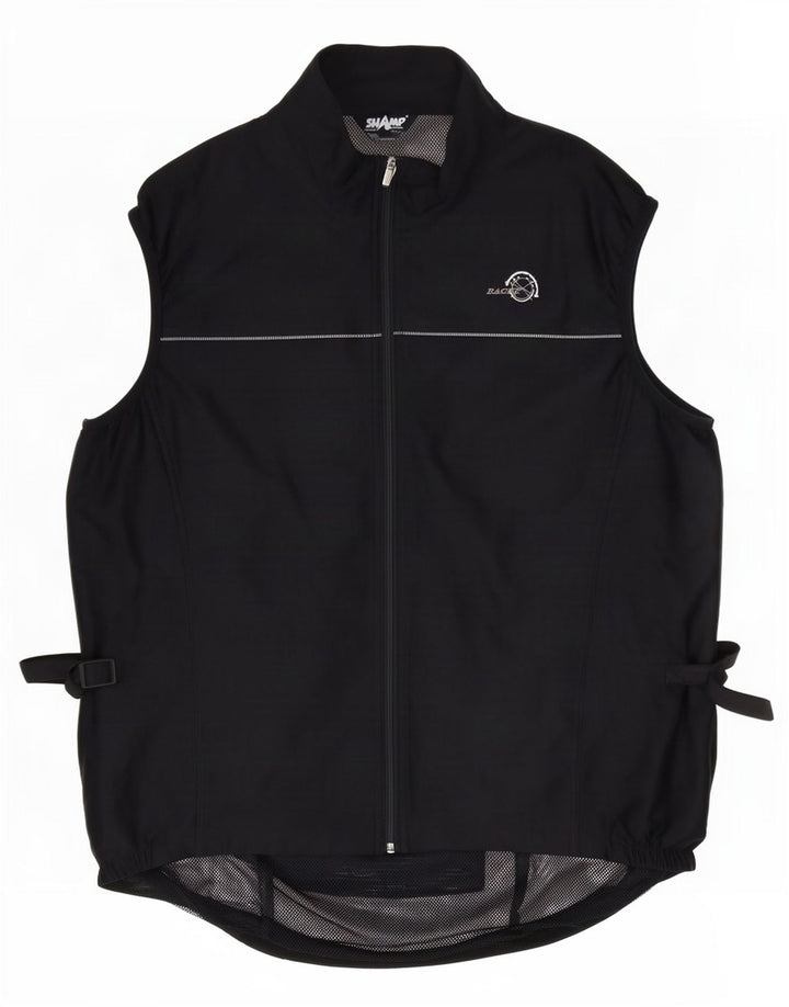 Colete masculino Shamp Racer UK 40 grande poliéster preto