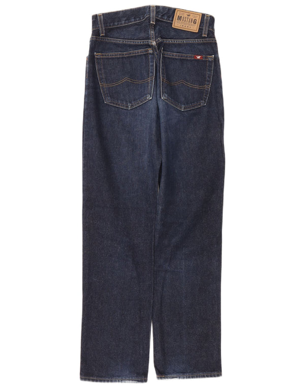 Jeans retos masculinos Mustang W28 L30 azul marinho