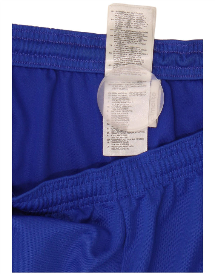 Adidas Masculino Climalite Sport Shorts Médio Azul Poliéster