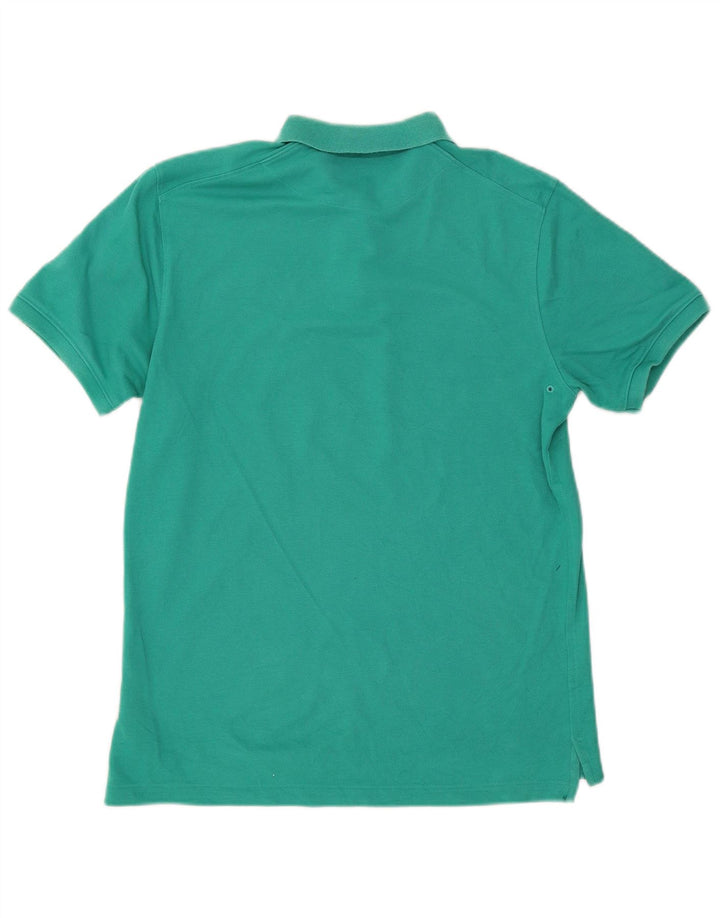 Camisa polo masculina Nike Dri Fit de algodão verde médio