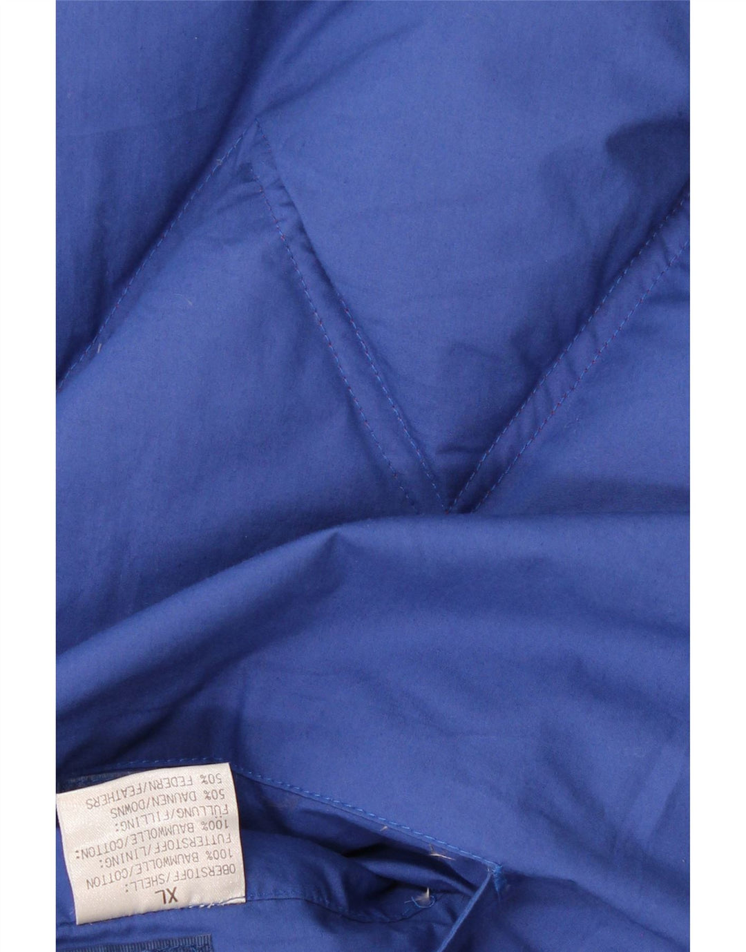 Colete acolchoado reversível masculino VINTAGE UK 42 XL algodão vermelho