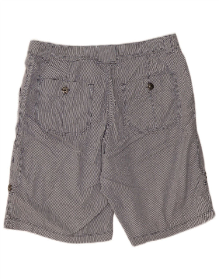Shorts cargo masculino LEE W32 listrado azul médio