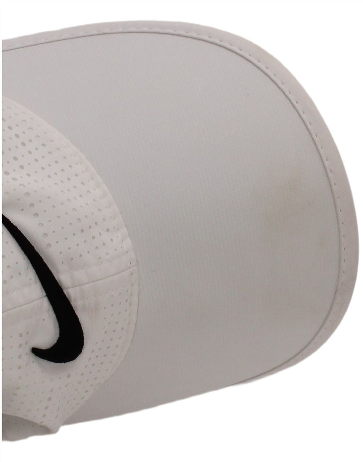 Boné de beisebol masculino Nike tamanho único poliéster branco esportes