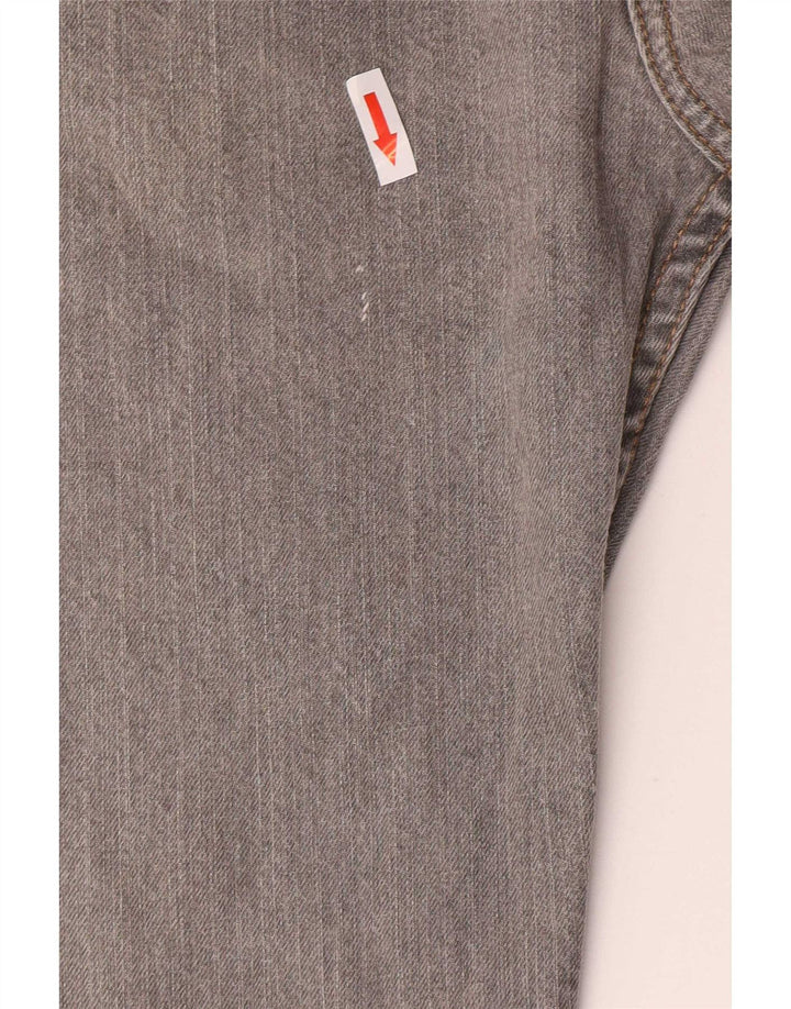 Jeans retos femininos Marks & Spencer W30 L29 algodão cinza