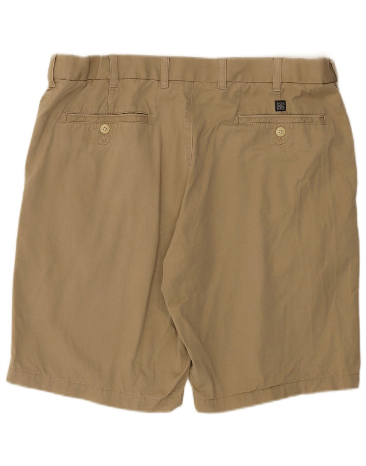 Shorts chino masculino Marks & Spencer W38 XL algodão bege