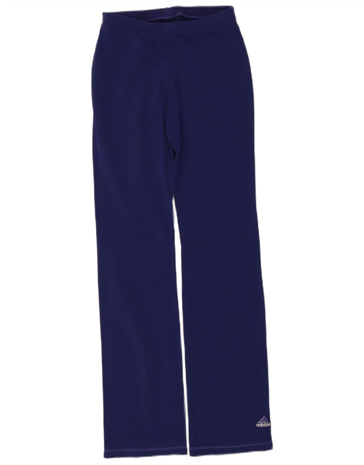 Calça de treino feminina Adidas UK 14 médio roxo poliamida