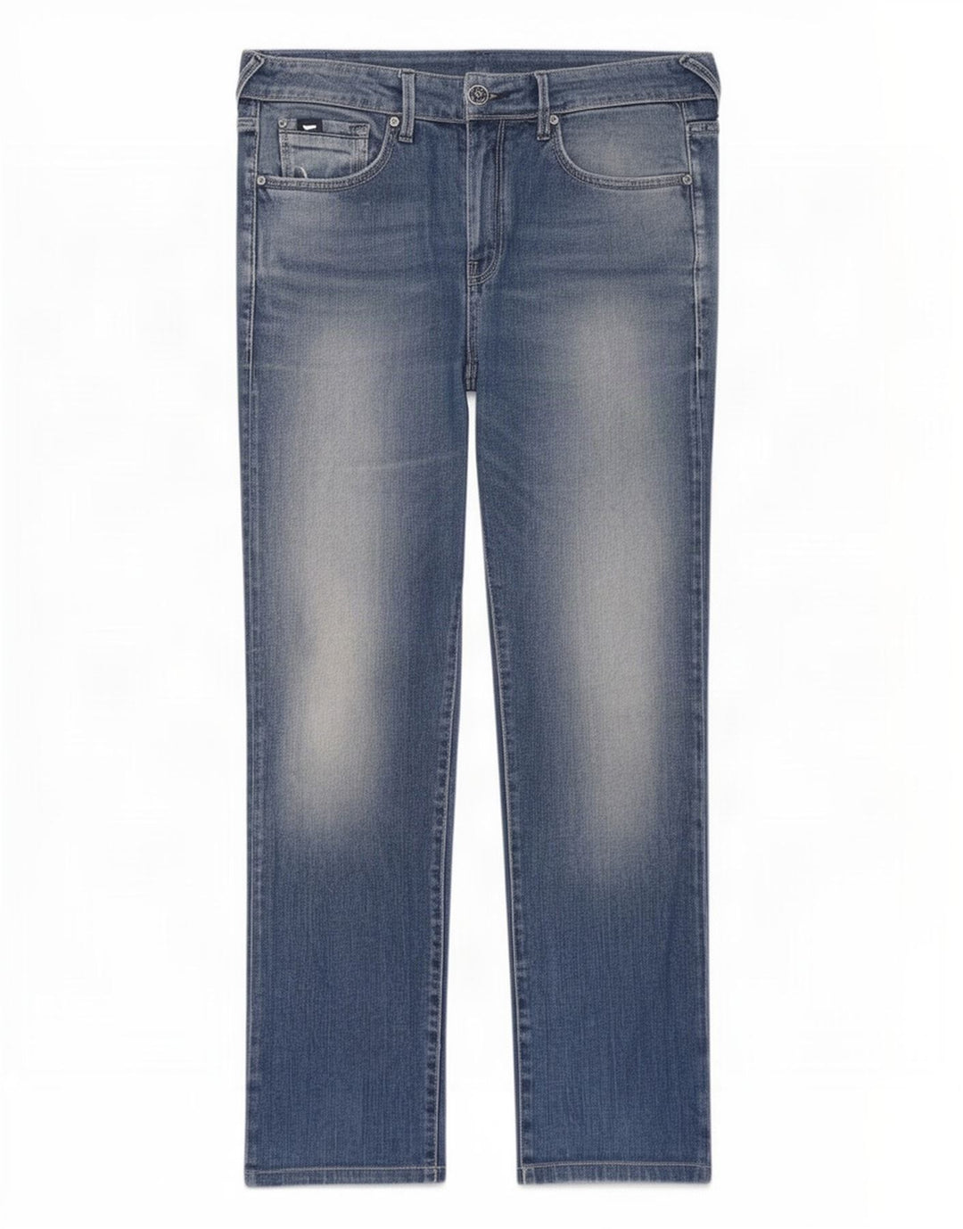 Calça jeans reta masculina Gas W36 L30 azul