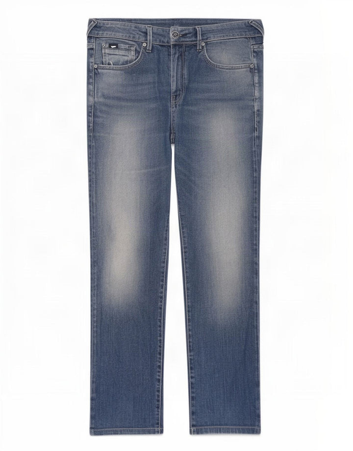 Calça jeans reta masculina Gas W36 L30 azul