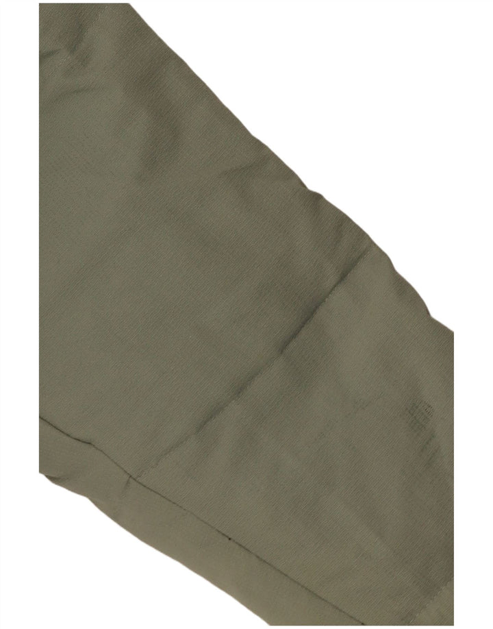 Jaqueta acolchoada masculina Fila UK 36 pequena poliamida verde
