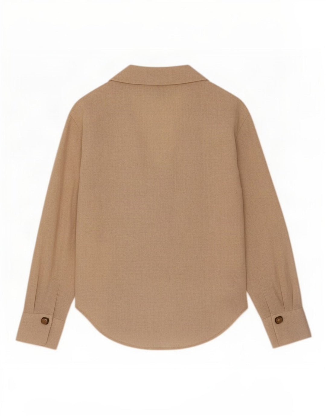 Zara Camisa Feminina Reino Unido 16 Grande Bege