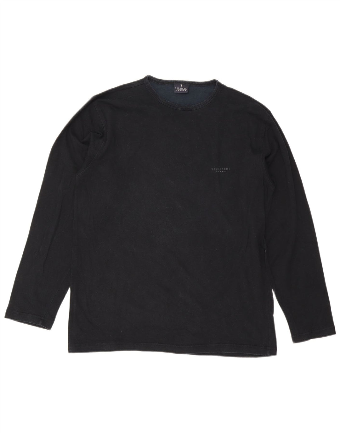 Trussardi Jeans Masculino Top Manga Longa 2XL Viscose Preta