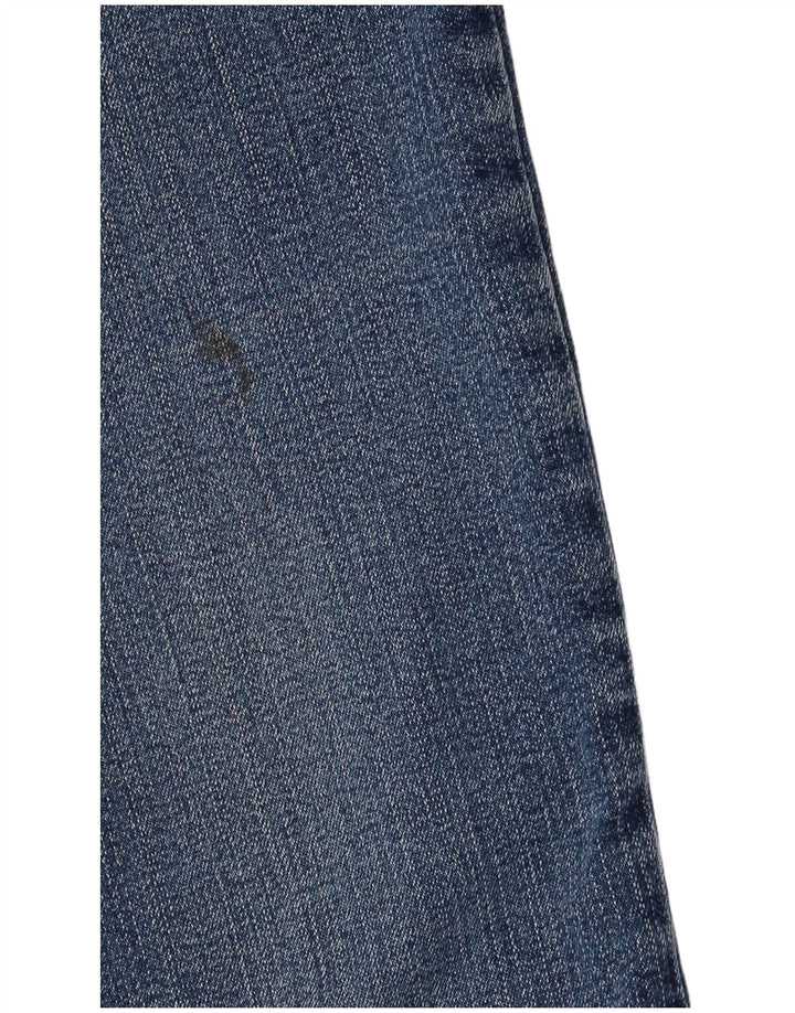 Jeans retos femininos Trussardi W28 L30 azul