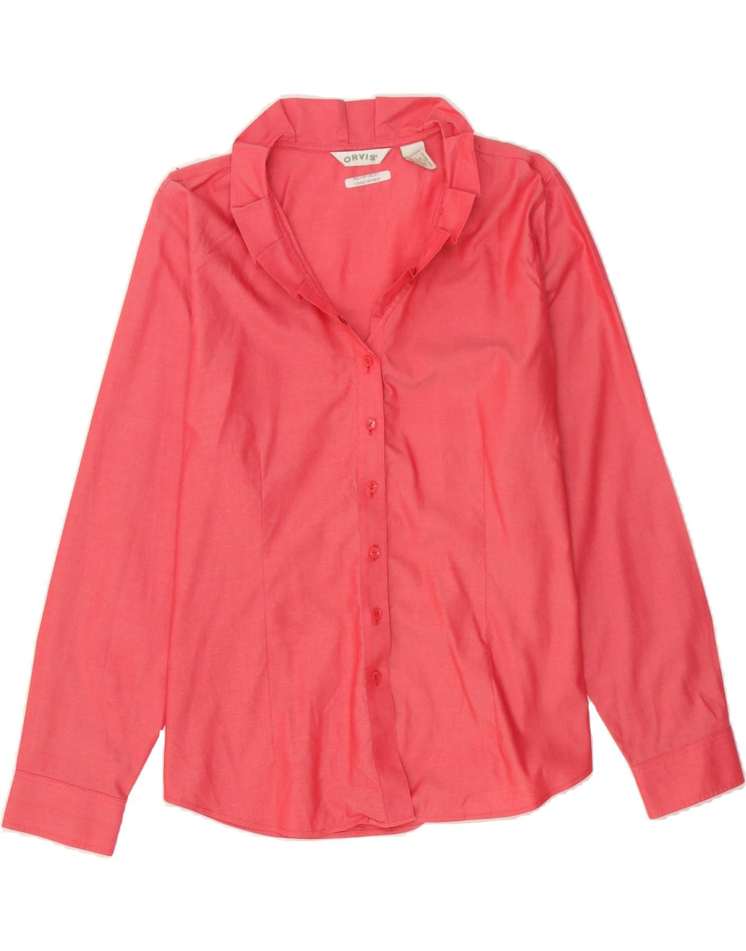 ORVIS Womens Shirt UK 18 XL Pink Cotton Vintage Orvis and Second-Hand Orvis from Messina Hembry 