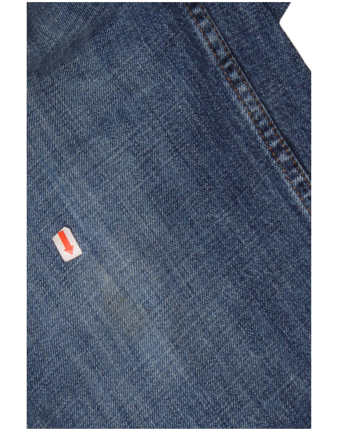TOMMY HILFIGER Jeans reto masculino W31 L30 algodão azul