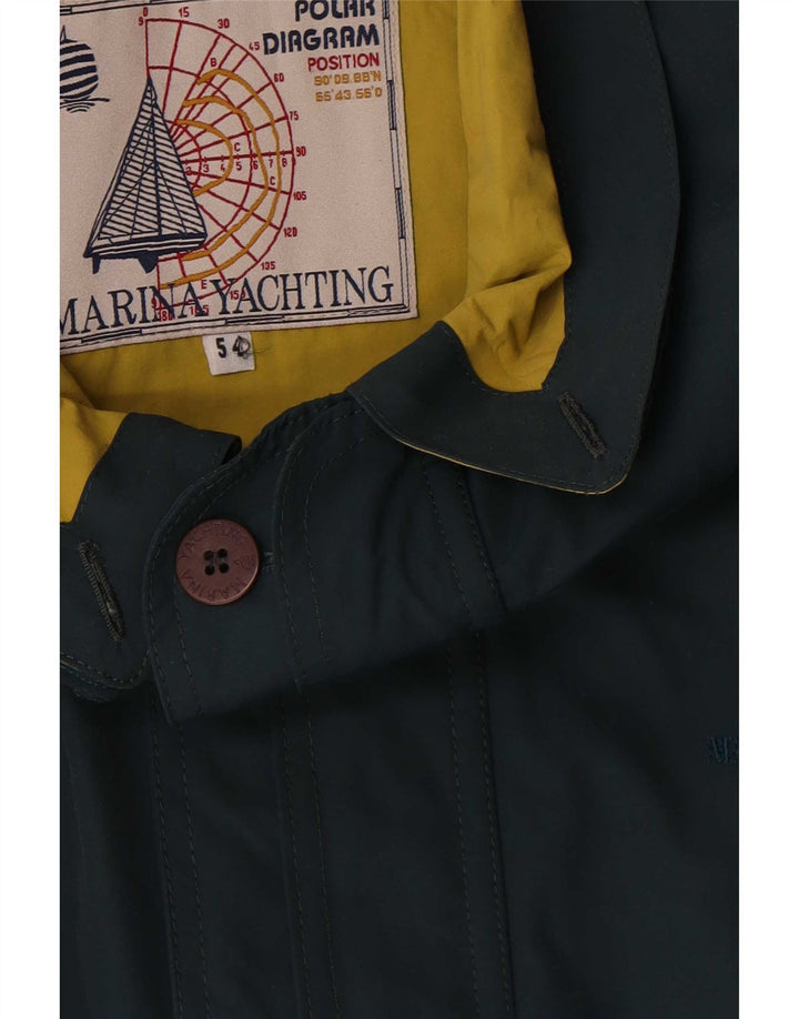Jaqueta utilitária masculina Marina Yachting IT 54 2XL algodão verde