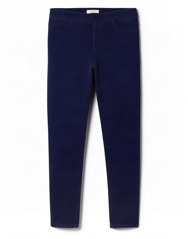Calça jeans feminina Marks & Spencer UK 14 médio W30 L27 azul algodão