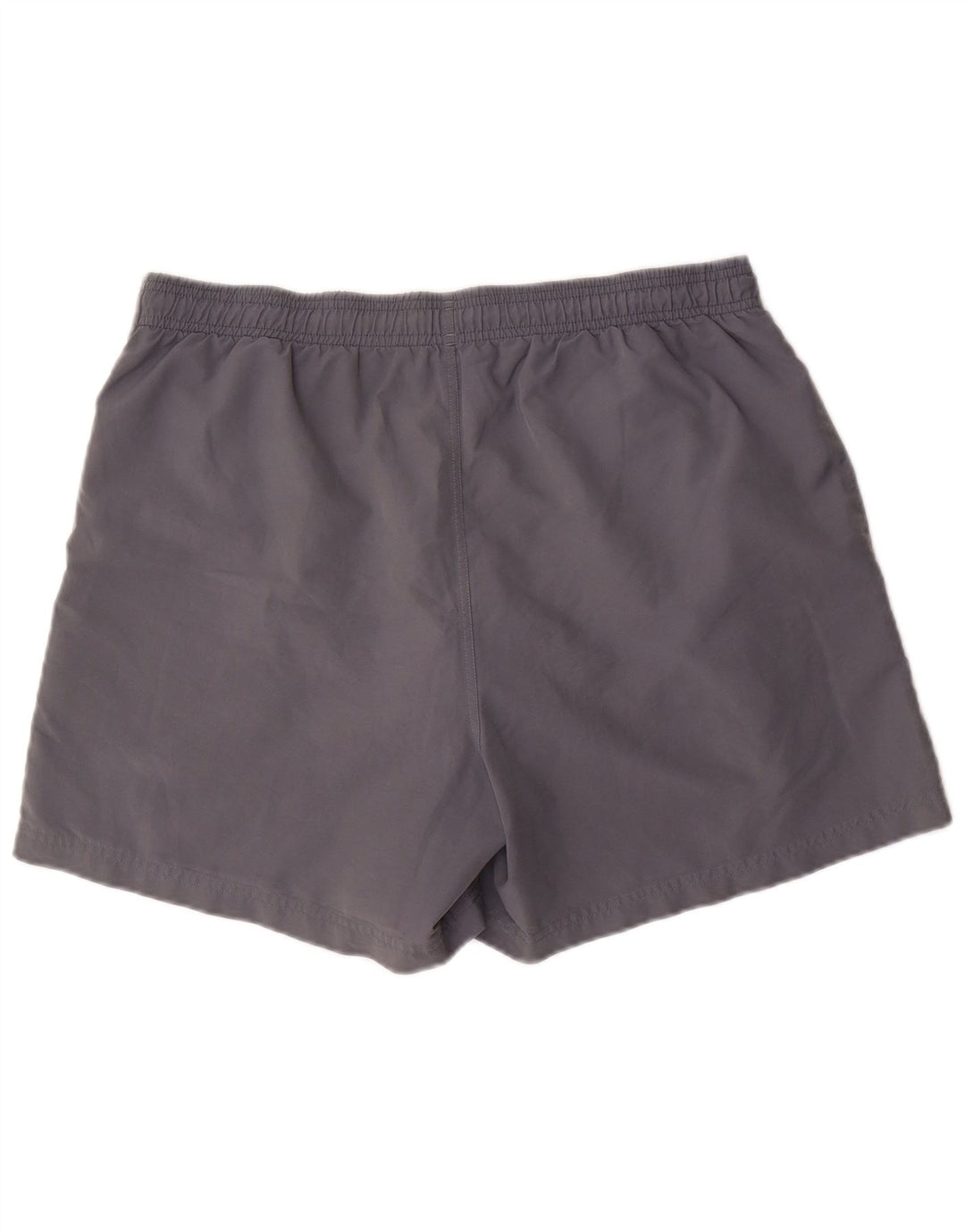 Shorts esportivos masculinos Adidas grande poliéster cinza