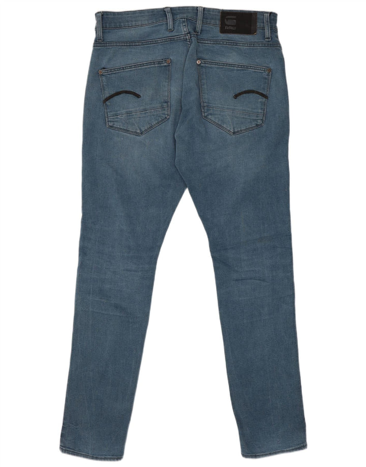 G-Star Masculino Slim Jeans W32 L34 Azul Algodão