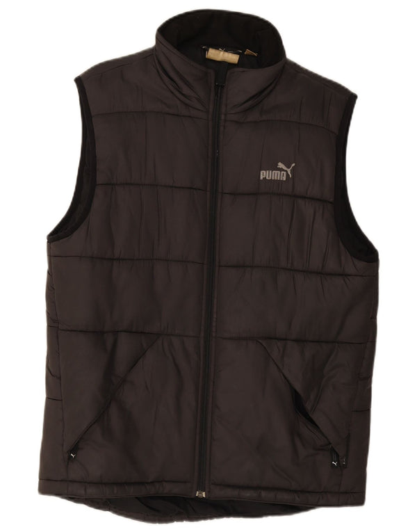 Colete acolchoado masculino Puma UK 36 pequeno preto